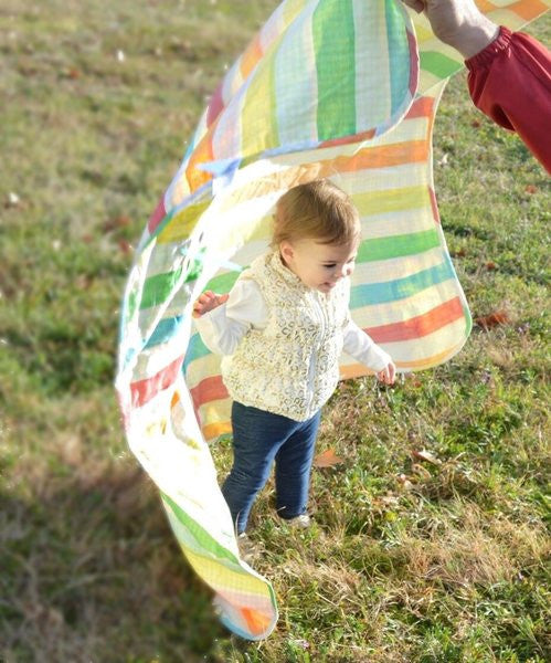 Toddler Blanket - Relaxed Rainbow