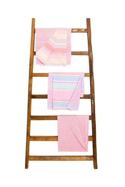 Toddler Blanket - Pink Fun Stripe