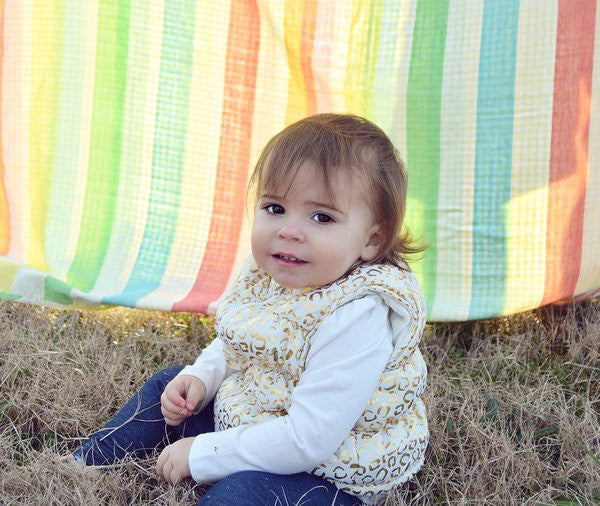 Toddler Blanket - Relaxed Rainbow