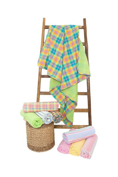 Toddler Blanket - Rainbow Tartan