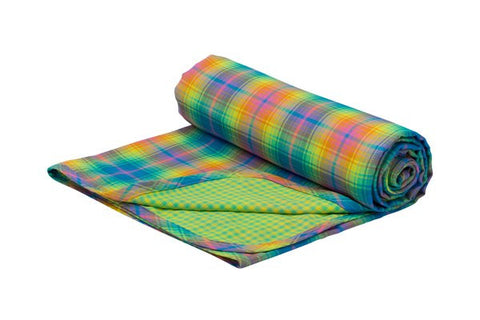 Toddler Blanket - Rainbow Tartan